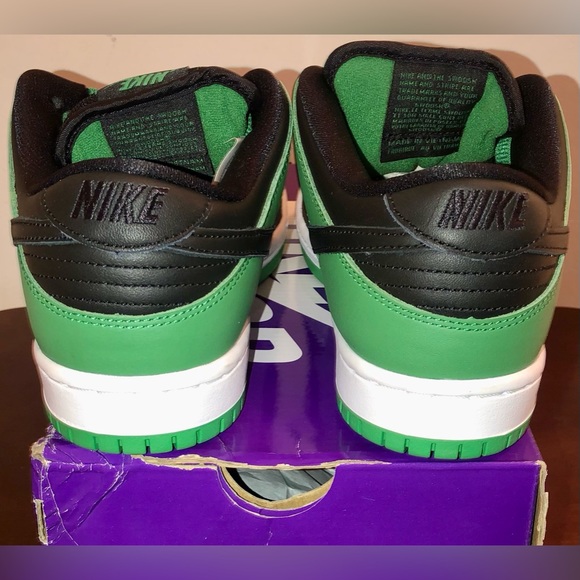 NIKE SB DUNK LOW PRO “CLASSIC GREEN” BRAND NEW MEN’S SIZE 6.5 - Picture 3 of 5